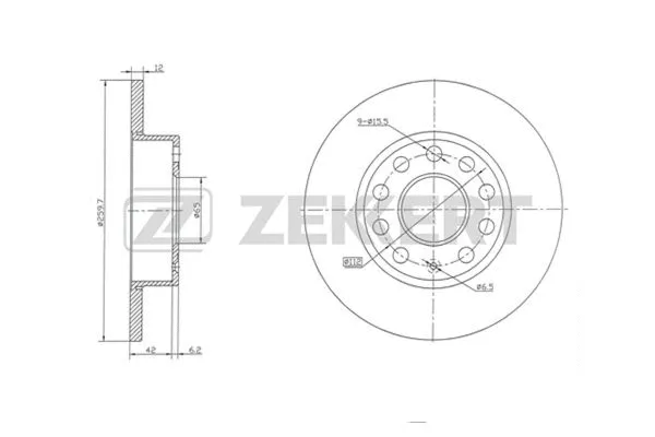 Brake Disc (BS-5042)