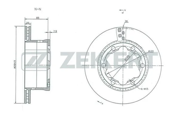 Brake Disc (BS-5290)