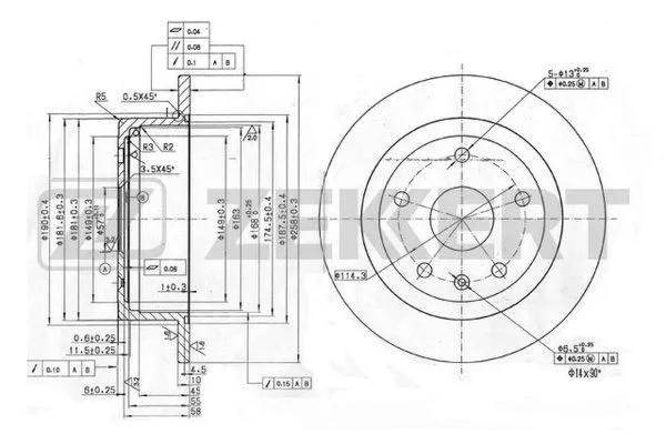 Brake Disc (BS-5865)