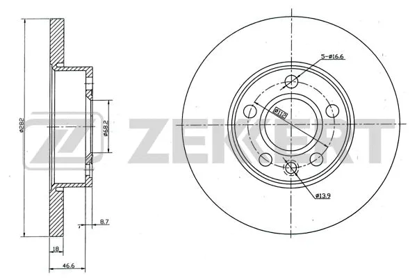 Brake Disc (BS-5093)