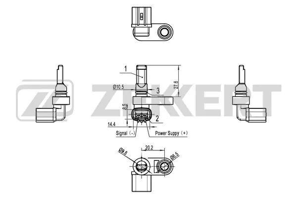 Sensor, wheel speed (SE-6111)