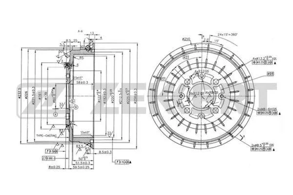 Brake Drum (BS-5519)