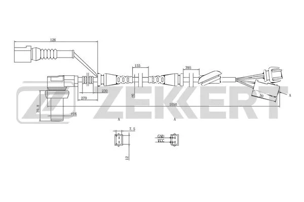 Sensor, wheel speed (SE-6002)