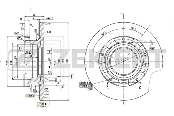 Brake Disc (BS-5329)