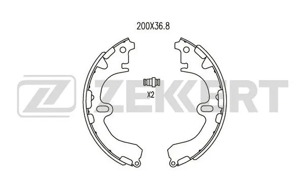 Brake Shoe Set