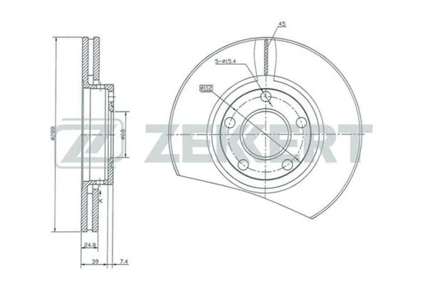 Brake Disc (BS-5083)