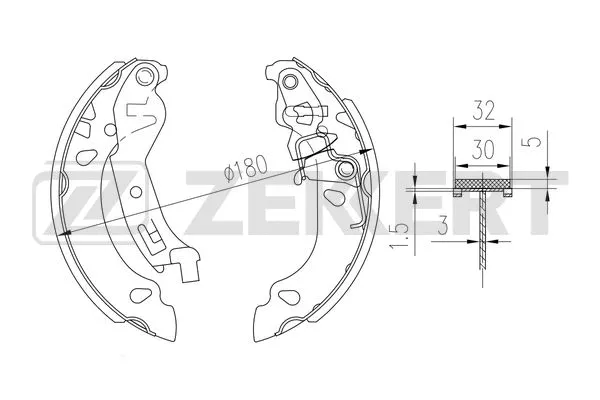 Brake Shoe Set