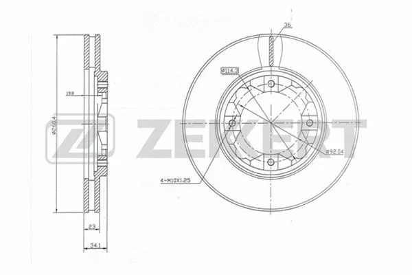 Brake Disc (BS-5164)