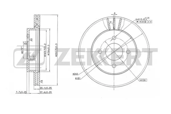 Brake Disc (BS-5672)