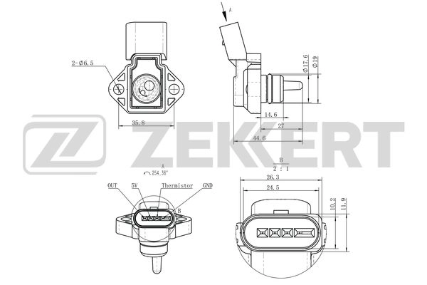 Mass Air Flow Sensor (SE-2014)