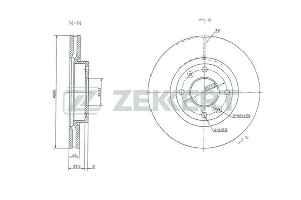 Brake Disc (BS-5358)