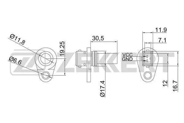 Sensor, speed (SE-8500)