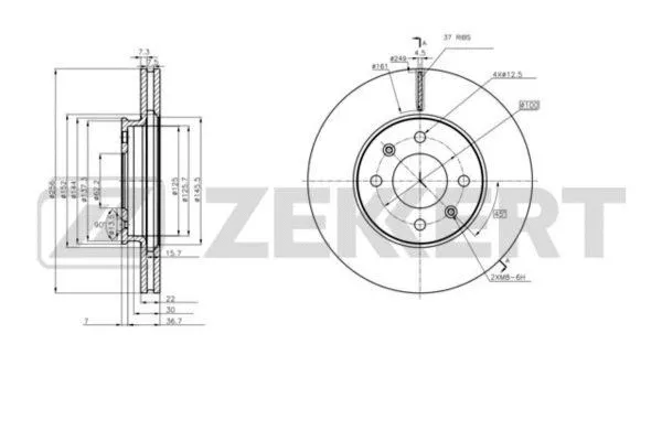 Brake Disc (BS-6236)
