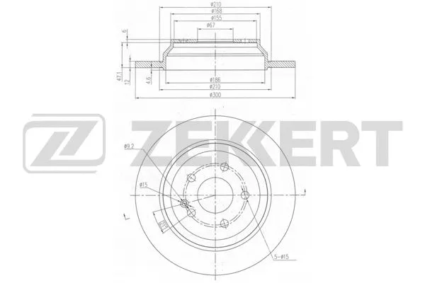 Brake Disc (BS-6352)