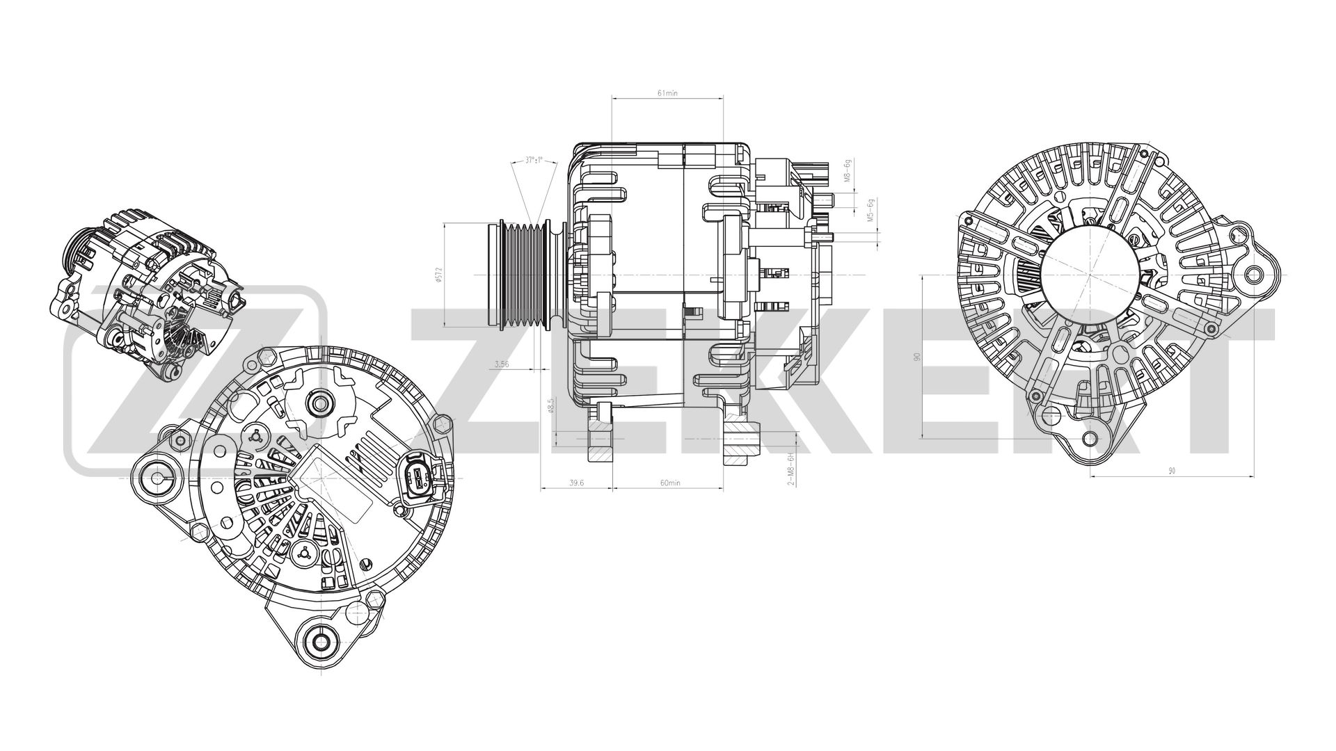 Alternator (GE-1004)