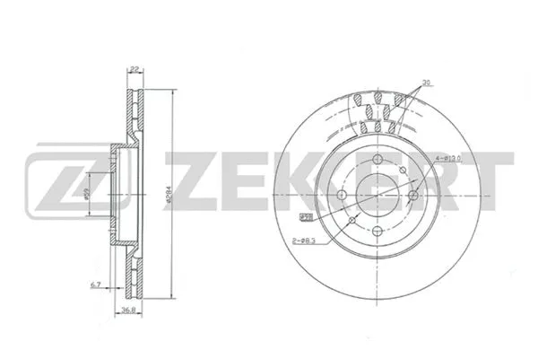 Brake Disc (BS-5011)