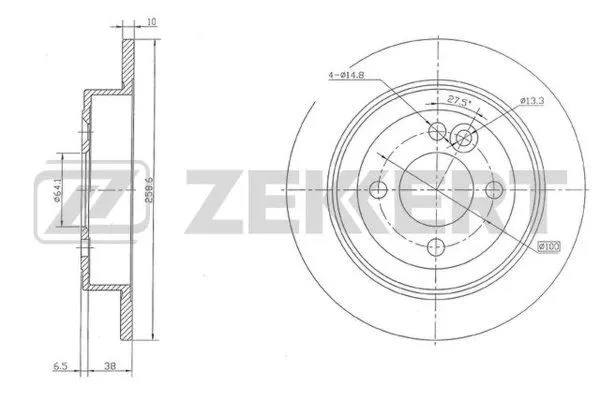 Brake Disc (BS-5372)