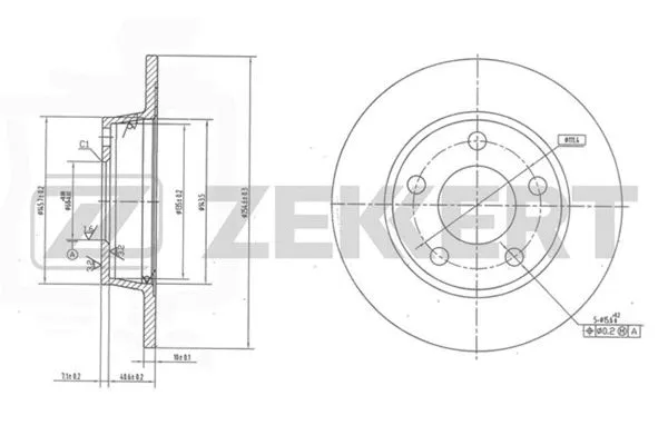 Brake Disc (BS-5806)
