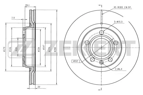 Brake Disc (BS-5195B)