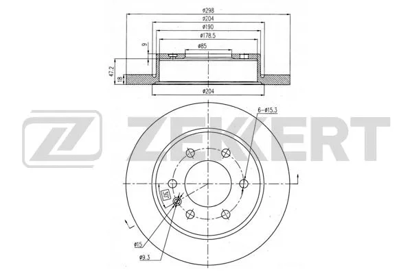 Brake Disc (BS-6429)