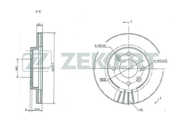 Brake Disc (BS-5106)