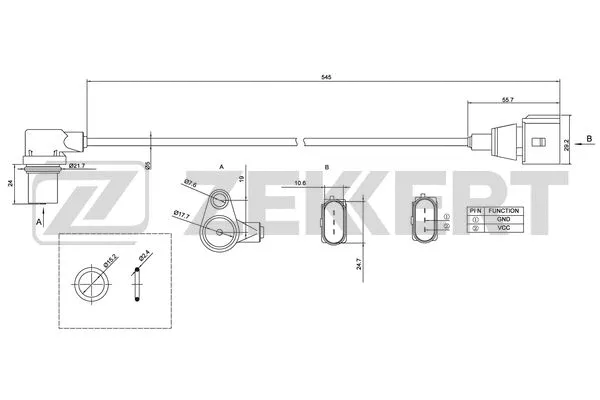Sensor, crankshaft pulse (SE-4001)