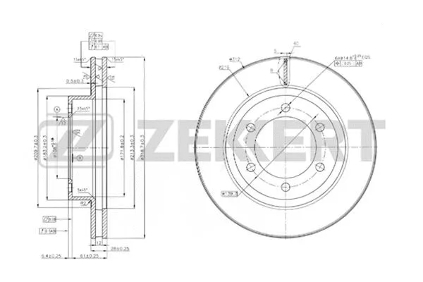 Brake Disc (BS-5894)