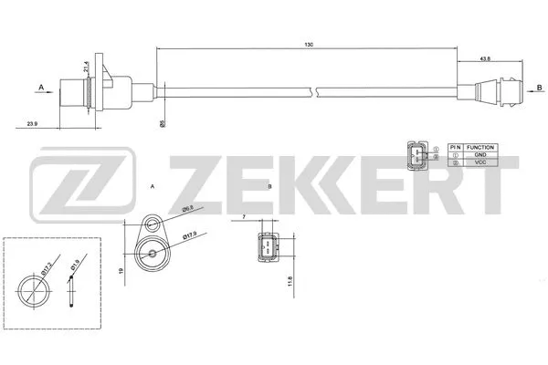 Sensor, crankshaft pulse (SE-4017)