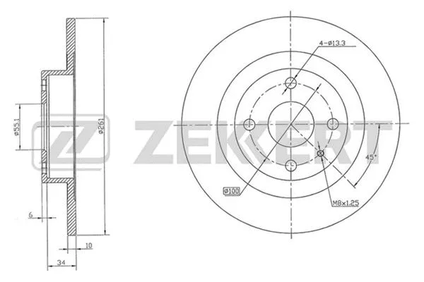 Brake Disc (BS-5717)