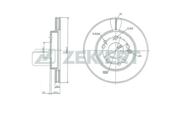 Brake Disc (BS-5022)