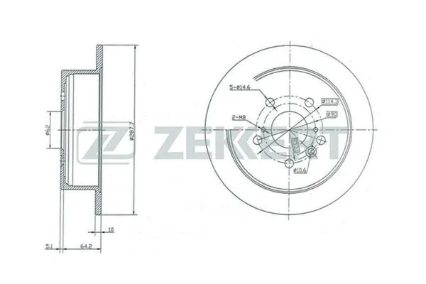 Brake Disc (BS-5403)