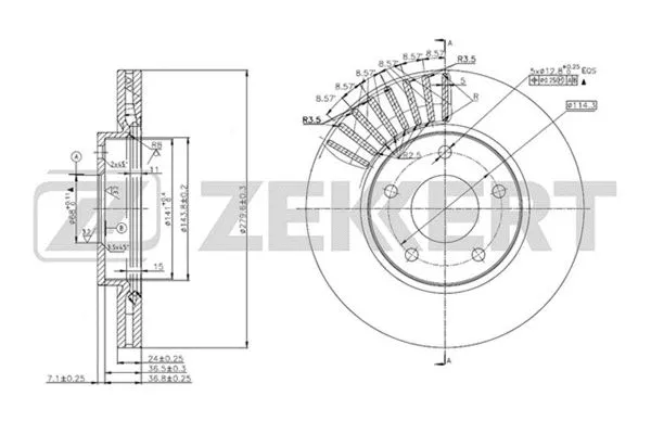 Brake Disc (BS-5589)