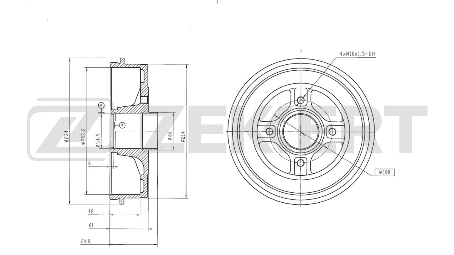 Brake Drum (BS-6311)