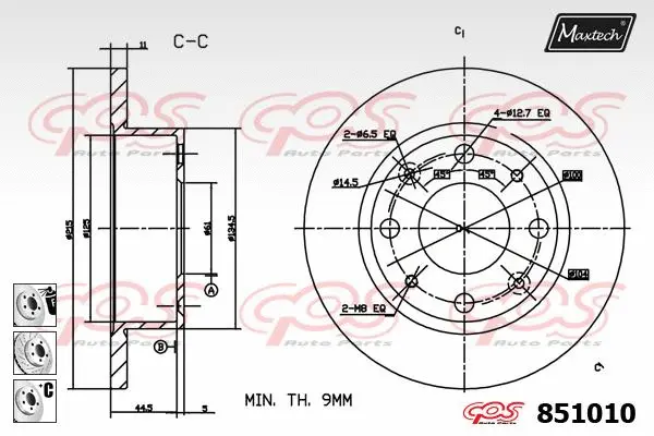 Repair Kit, brake caliper (70200031)