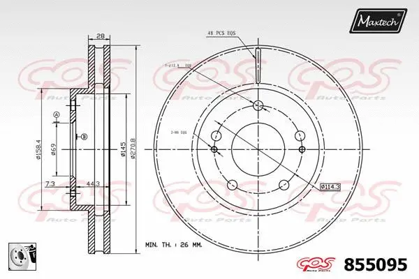 Brake Disc (811166)