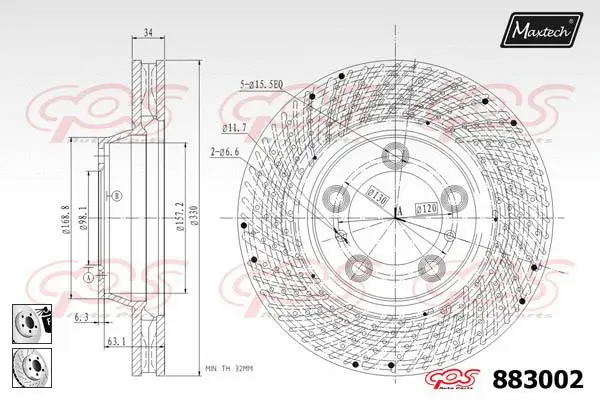 Brake Caliper (6275601)