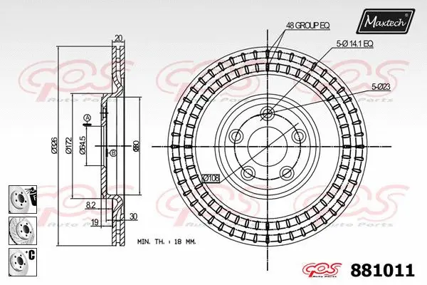 Repair Kit, brake caliper (70200235)
