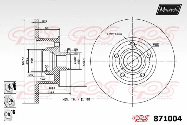Brake Disc (875659)
