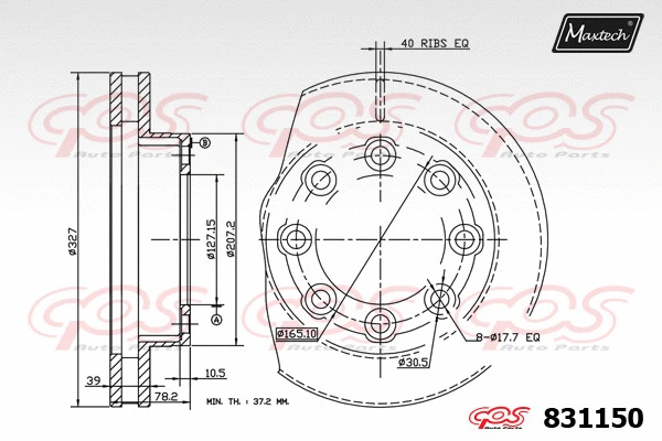 Brake Disc (877215)