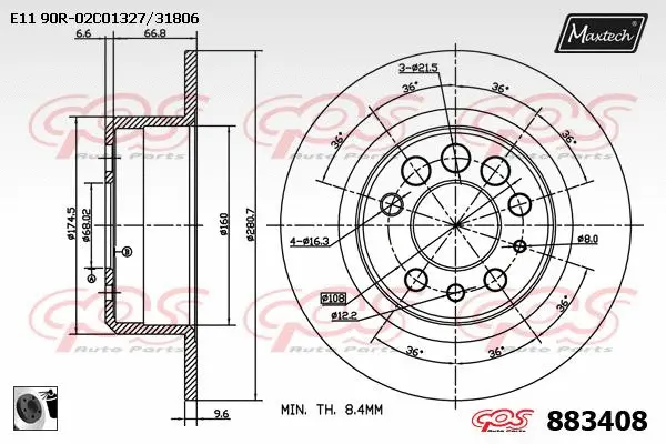 Repair Kit, brake caliper (70200256)