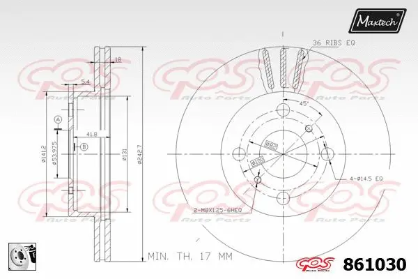 Brake Disc (857131)