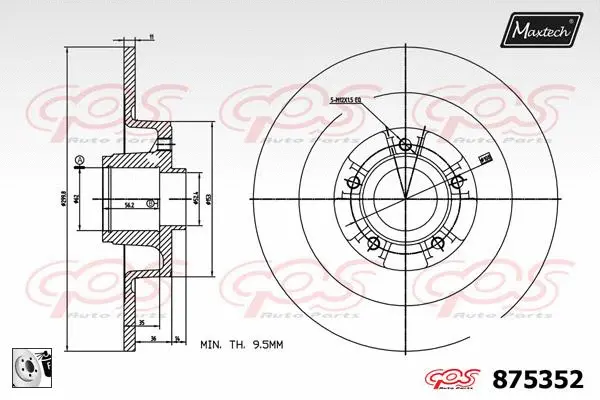 Brake Disc (883438)