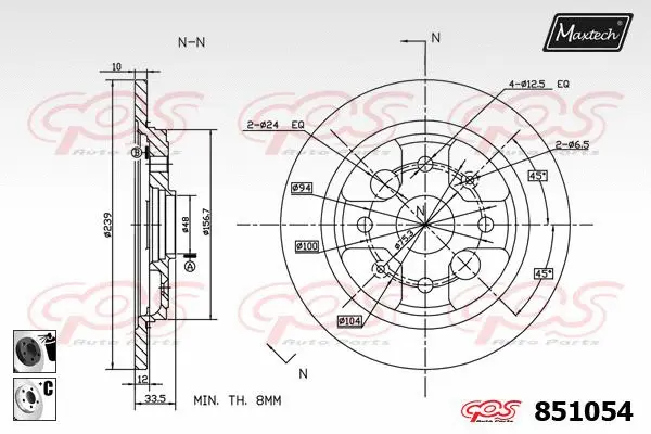 Brake Disc (865257)