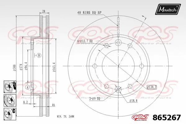 Brake Disc (873031)