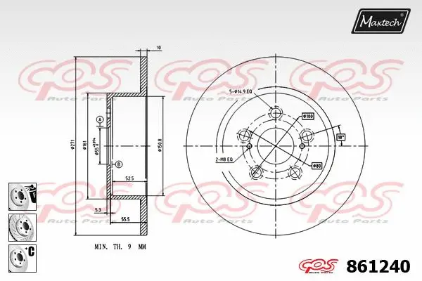 Brake Disc (865265)