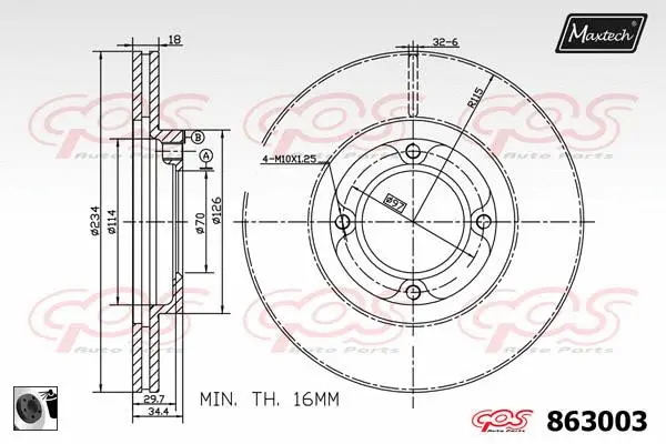 Brake Disc (827027)