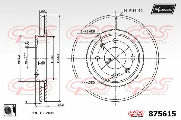 Brake Disc (861321)