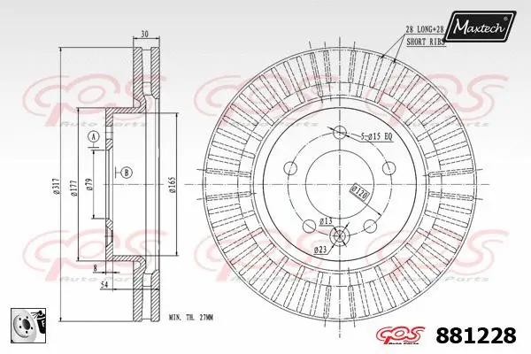 Guide Sleeve Kit, brake caliper (70160008)