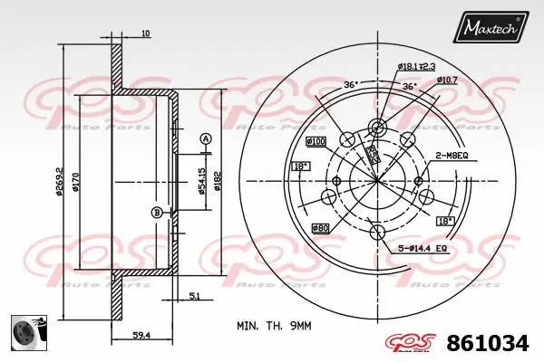 Brake Disc (865504)