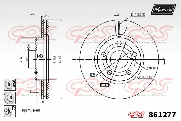 Brake Disc (863516)